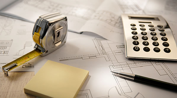 Bürotisch - Ansicht